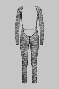 FlashbackCatsuit manches longues Col V
