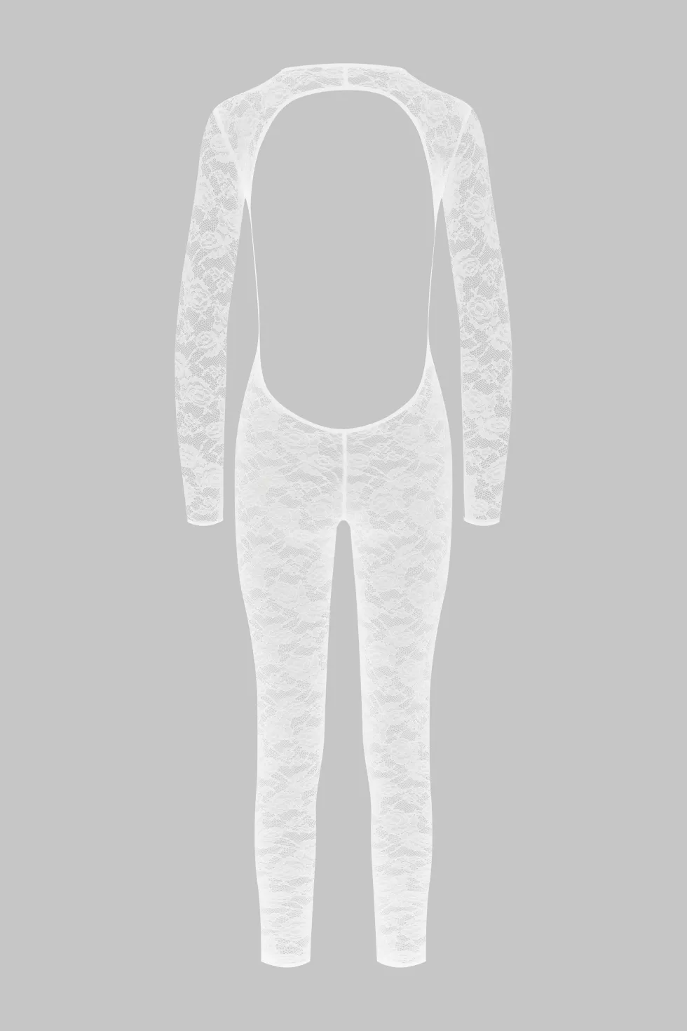 FlashbackCatsuit manches longues dos ouvert