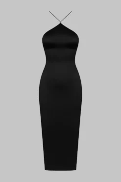 French KissRobe midi dos ouvert