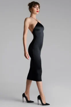 French KissRobe midi dos ouvert