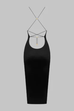 French KissRobe midi dos ouvert