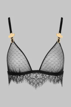 Inspiration DivineSoutien-gorge triangle avec bretelles croix