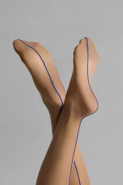 LegwearBas coupés roulés couture 20D