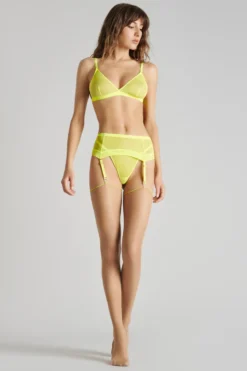 LegwearBas coupés roulés couture fluo 20D
