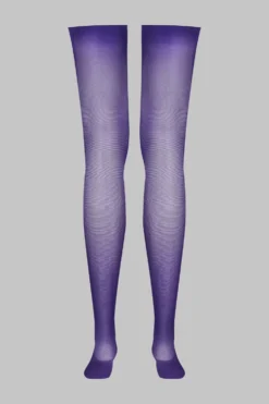 LegwearBas coupés roulés 40D - Violet