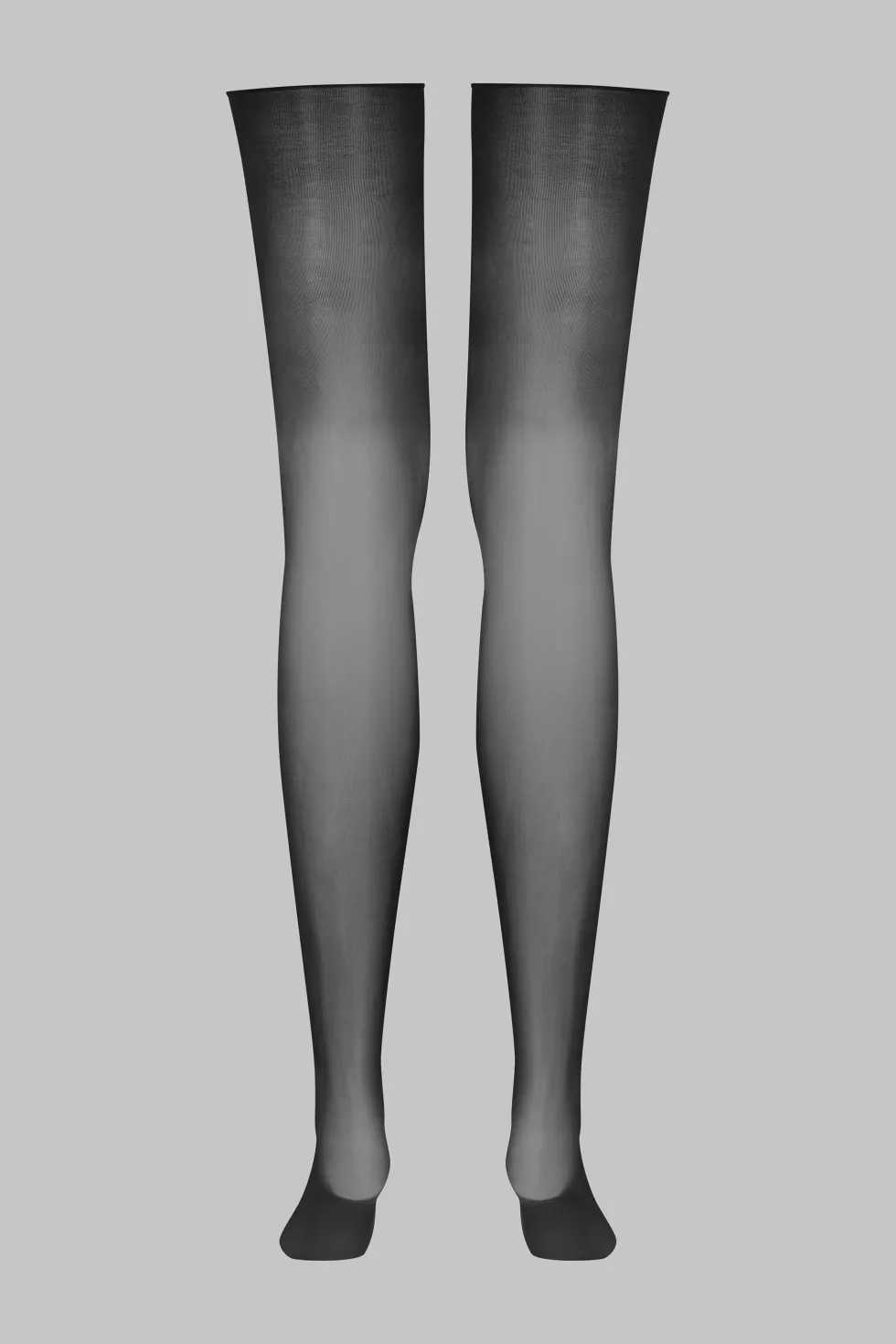 LegwearBas coupés roulés glacés 20D - Noir