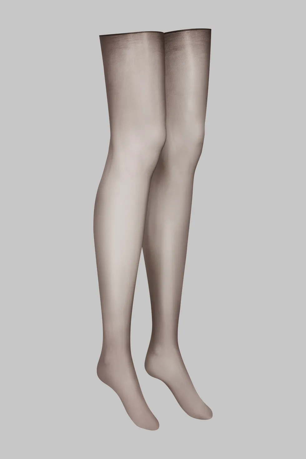 LegwearBas coupés roulés glacés 20D - Chocolat