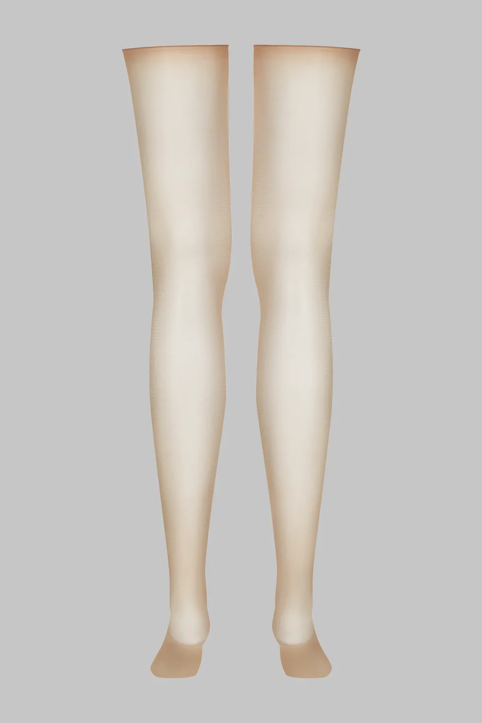 LegwearBas coupés roulés voile soyeux 20D - Nude