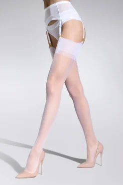 LegwearBas nylon 15D - Blanc