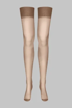 LegwearBas nylon 15D - Marron