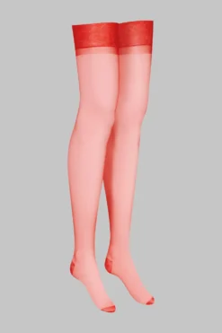 LegwearBas nylon 15D - Rouge