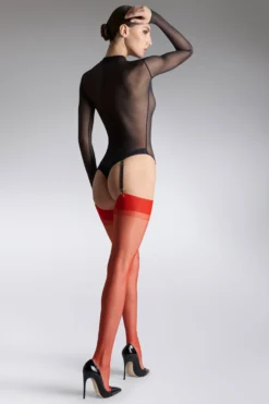 LegwearBas nylon 15D - Rouge