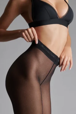 LegwearCollant illusion résille Signature couture 25D