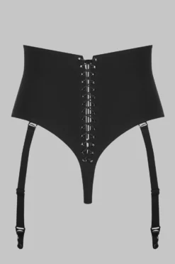 Nuit InfinieTanga taille haute porte-jarretelle