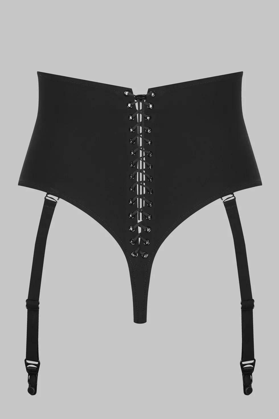 Nuit InfinieTanga taille haute porte-jarretelle