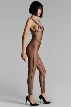 Pure TentationCatsuit ouvrable bretelles