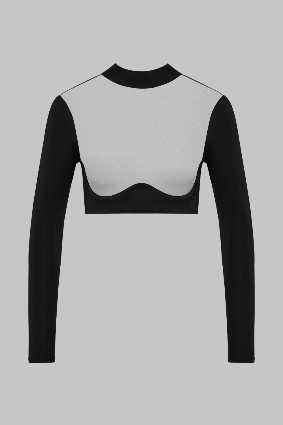 Pure TentationTop transparent Manches Longues
