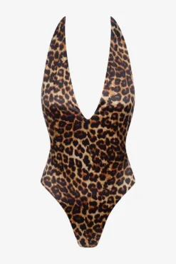 SafariMaillot de bain une pièce foulard